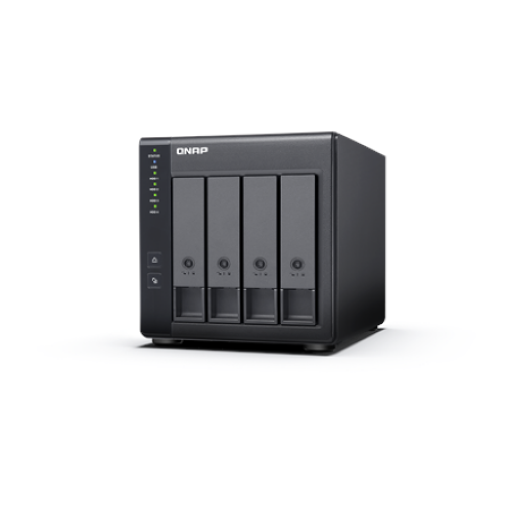 QNAP , 4-Bay , TR-004 , Up to 4 HDD/SSD Hot-Swap , Micro processor with hardware RAID