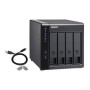 QNAP , 4-Bay , TR-004 , Up to 4 HDD/SSD Hot-Swap , Micro processor with hardware RAID