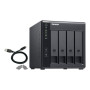 QNAP , 4-Bay , TR-004 , Up to 4 HDD/SSD Hot-Swap , Micro processor with hardware RAID
