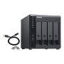 QNAP , 4-Bay , TR-004 , Up to 4 HDD/SSD Hot-Swap , Micro processor with hardware RAID