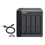 QNAP , 4-Bay , TR-004 , Up to 4 HDD/SSD Hot-Swap , Micro processor with hardware RAID