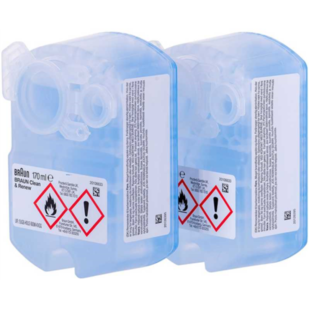 Braun Clean and Renew Cartridge for Clean and Charge stations, 2 pcs