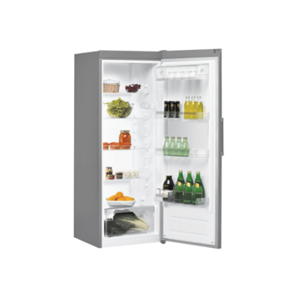 INDESIT , SI6 1 S , Refrigerator , Energy efficiency class F , Free standing , Larder , Height 167 cm , Fridge net capacity 323 L , Freezer net capacity L , 40 dB , Silver