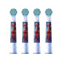 Oral-B Replacement Toothbrush Heads , EB10 4 refill Spiderman , Heads , For kids , Number of brush heads included 4