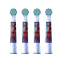 Oral-B Replacement Toothbrush Heads , EB10 4 refill Spiderman , Heads , For kids , Number of brush heads included 4