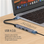ColorWay 4-in-1 Docking Station , CW-HUB05