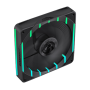 Gamemax Case Fan , TORNADO T12 ARGB-R , Black