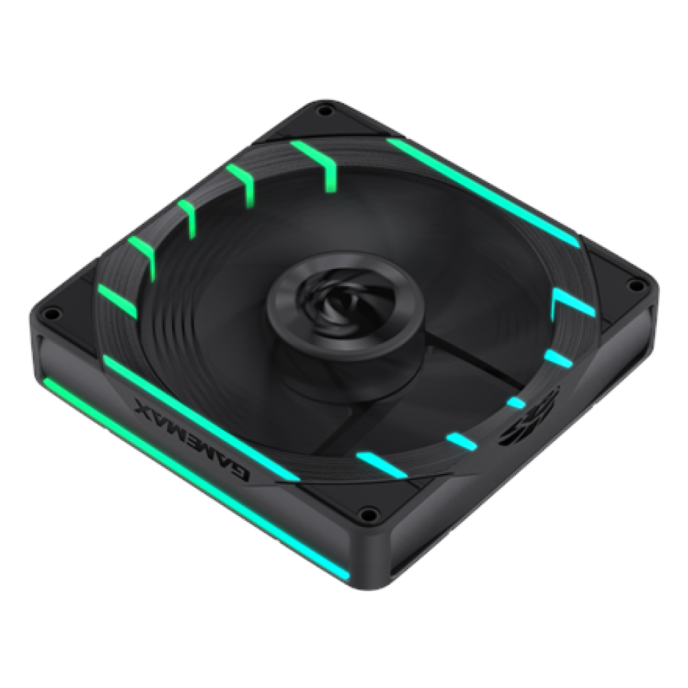 Gamemax Case Fan , TORNADO T12 ARGB-R , Black
