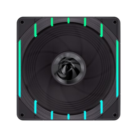 Gamemax Case Fan , TORNADO T12 ARGB-R , Black