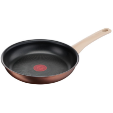 TEFAL , G2540553 Eco-Respect , Frying Pan , Frying , Diameter 26 cm , Suitable for induction hob , Fixed handle , Copper