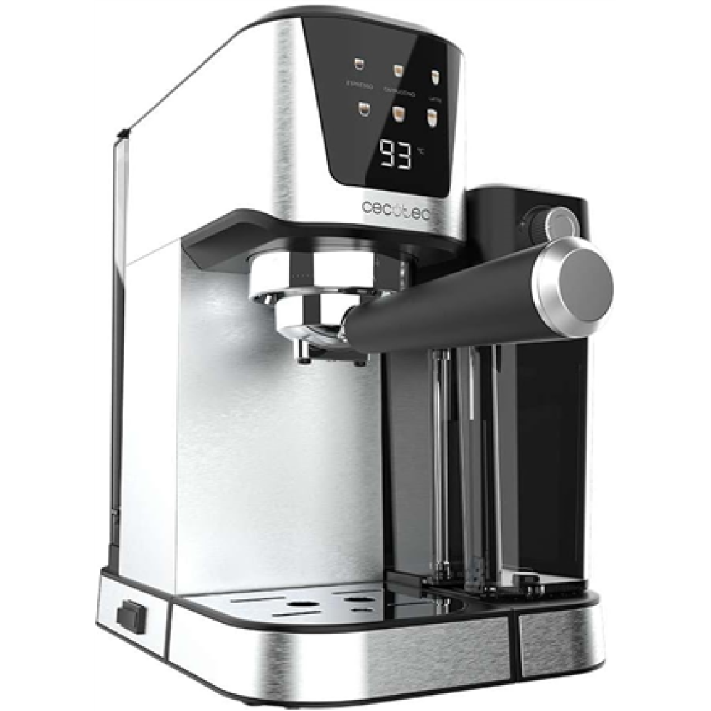 Cecotec Coffee Maker , Power Espresso 20 Cream , Pump pressure 20 bar , Built-in milk frother , Semi-automatic , 1350 W