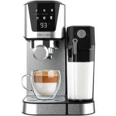 Cecotec Coffee Maker , Power Espresso 20 Cream , Pump pressure 20 bar , Built-in milk frother , Semi-automatic , 1350 W