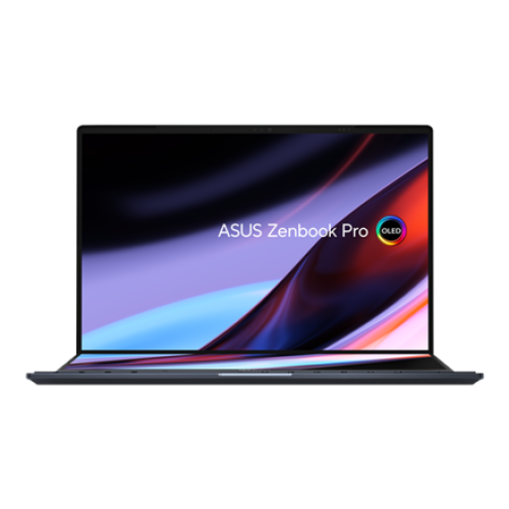 Asus Zenbook Pro 14 Duo OLED UX8402ZE-M3021X Tech Black, 14.5 , OLED, Touchscreen, 2.8K, 2880 x 1800 pixels, Intel Core i9, i9-12900H, 32 GB, LPDDR5 on board, SSD 2000 GB, NVIDIA GeForce RTX 3050 Ti, GDDR6, 4 GB, No Optical Drive, Windows 11 Pro, 802.11ax