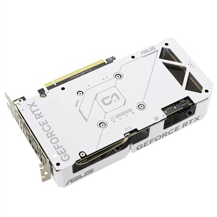 Asus Dual GeForce RTX 4060 EVO White OC Edition 8GB GDDR6 , NVIDIA , 8 GB , GeForce RTX 4060 , GDDR6 , HDMI ports quantity 1 , PCI Express 4.0