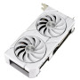 Asus Dual GeForce RTX 4060 EVO White OC Edition 8GB GDDR6 , NVIDIA , 8 GB , GeForce RTX 4060 , GDDR6 , HDMI ports quantity 1 , PCI Express 4.0