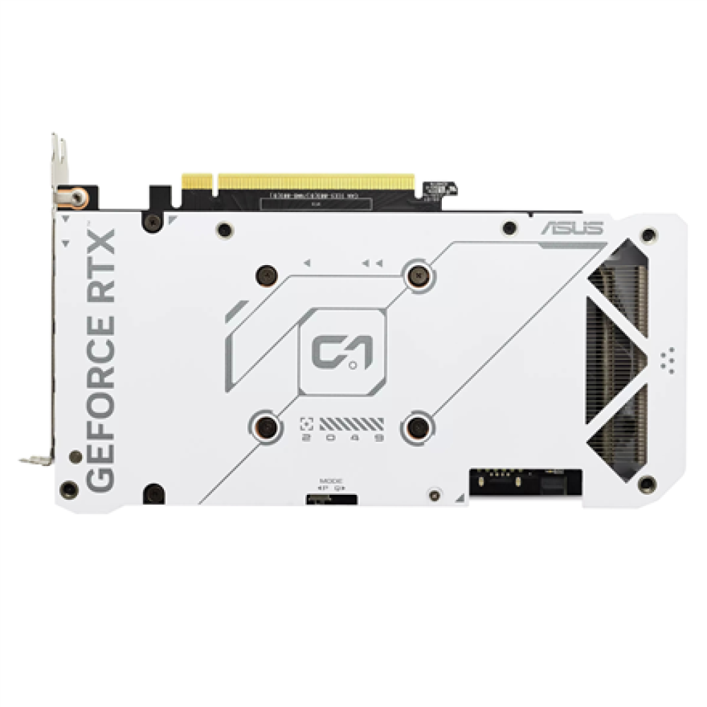 Asus Dual GeForce RTX 4060 EVO White OC Edition 8GB GDDR6 , NVIDIA , 8 GB , GeForce RTX 4060 , GDDR6 , HDMI ports quantity 1 , PCI Express 4.0