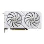 Asus Dual GeForce RTX 4060 EVO White OC Edition 8GB GDDR6 , NVIDIA , 8 GB , GeForce RTX 4060 , GDDR6 , HDMI ports quantity 1 , PCI Express 4.0