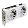 Asus Dual GeForce RTX 4060 EVO White OC Edition 8GB GDDR6 , NVIDIA , 8 GB , GeForce RTX 4060 , GDDR6 , HDMI ports quantity 1 , PCI Express 4.0