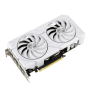 Asus Dual GeForce RTX 4060 EVO White OC Edition 8GB GDDR6 , NVIDIA , 8 GB , GeForce RTX 4060 , GDDR6 , HDMI ports quantity 1 , PCI Express 4.0
