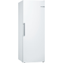 Bosch , GSN58AWDP Serie 6 , Freezer , Energy efficiency class D , Free standing , Upright , Height 191 cm , No Frost system , Total net capacity 366 L , Fridge net capacity L , White