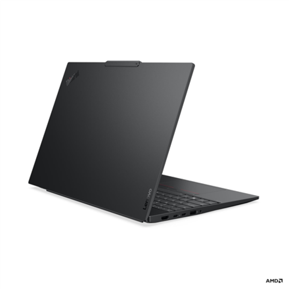 Lenovo ThinkPad E16 G3 AMD , Black , 16 , IPS , WUXGA , 1920 x 1200 pixels , Anti-glare , AMD Ryzen 5 , 230 , 16 GB , SO-DIMM DDR5 , Solid-state drive capacity 512 GB , AMD Radeon 760M Graphics , Windows 11 Pro , 802.11ax , Bluetooth version 5.3 , Keyboar