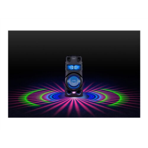 Sony , High Power Audio System , MHC-V73D , USB port , Wi-Fi , Bluetooth , FM radio , Near Field Communication (NFC) , Wireless connection