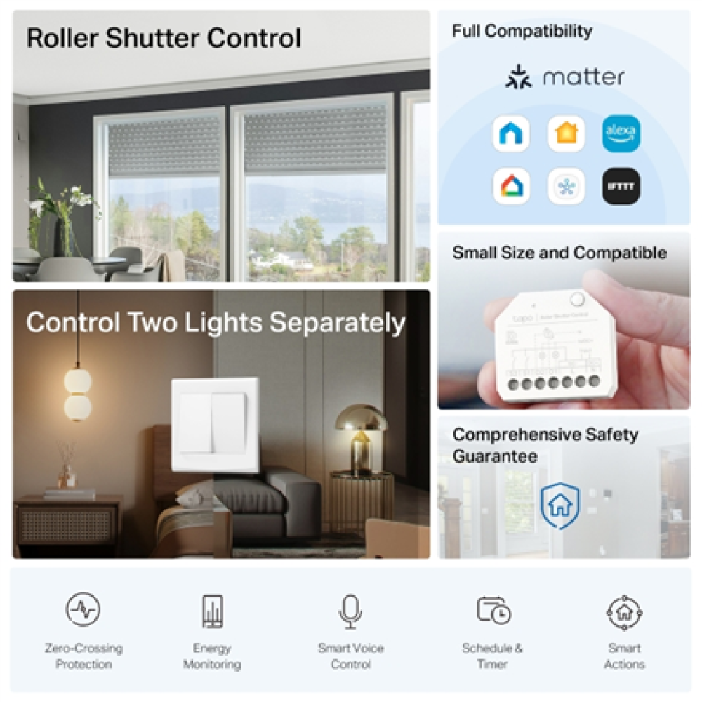 TP-LINK Smart Switch Module , Tapo S112 , White