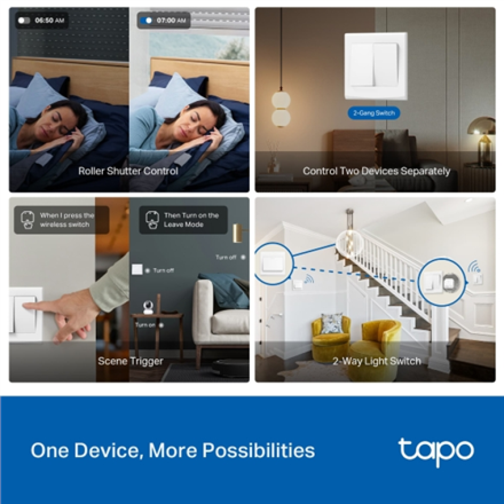 TP-LINK Smart Switch Module , Tapo S112 , White