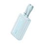 Anker Power Bank with Built-In USB-C and + Lighting Cable , A1680031 , 10000 mAh , 30W Output , Blue