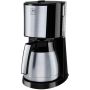 Melitta , Coffee Maker , 1017-08 , Drip , 1000 W , Black/Silver