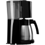 Melitta , Coffee Maker , 1017-08 , Drip , 1000 W , Black/Silver
