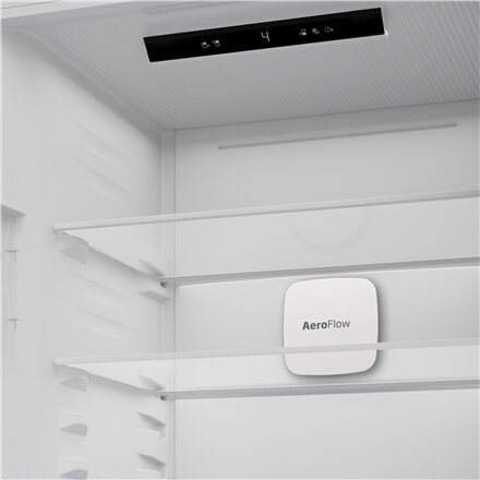 BEKO Refrigerator , B3BCNA294HS , Energy efficiency class E , Built-in , Combi , Height 177.5 cm , No Frost system , Fridge net capacity 194 L , Freezer net capacity 76 L , Display , 37 dB , White