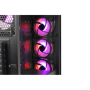 GENESIS IRID 505 ARGB Pc case, Midi tower, 2xUSB 3.0, 2xUSB 2.0, 2x Jack, Black , Genesis