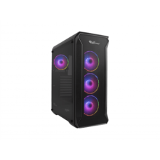 GENESIS IRID 505 ARGB Pc case, Midi tower, 2xUSB 3.0, 2xUSB 2.0, 2x Jack, Black , Genesis