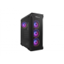 GENESIS IRID 505 ARGB Pc case, Midi tower, 2xUSB 3.0, 2xUSB 2.0, 2x Jack, Black , Genesis