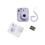 Fujifilm Instant Camera , Instax mini 13 + Instax Mini Glossy (10pl) , Purple , 0.3m - ∞ , 800