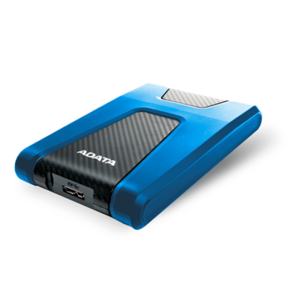 ADATA HD650 2000 GB 2.5 USB 3.1 (backward compatible with USB 2.0) Blue 1.Compatibility with specific host devices may vary and could be affected by system environment. 2.Connecting via USB 2.0 requires plugging in to two USB ports for sufficient power de