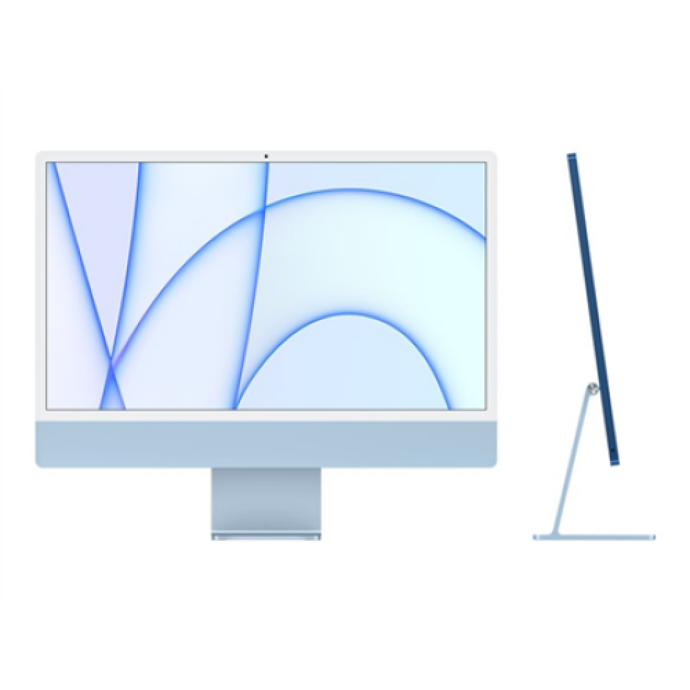 Apple iMac Desktop AIO 24 Apple M1 Internal memory 8 GB SSD 512 GB Apple M1 8-Core GPU No optical drive Keyboard language Swedish macOS