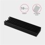 AXAGON Passive aluminum heatsink for all M.2 SSDs, size 2280, high 10 mm , CLR-M2L10