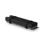 AXAGON Passive aluminum heatsink for all M.2 SSDs, size 2280, high 10 mm , CLR-M2L10