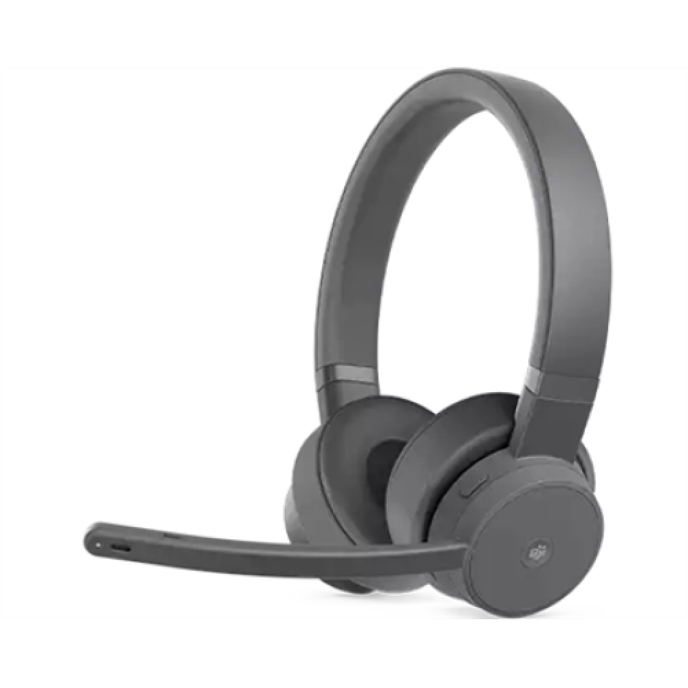 Lenovo Go Wireless ANC Headset with Charging Stand Built-in microphone, Over-Ear, Noise canceling, Bluetooth, USB Type-C, Storm Grey
