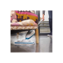 BLACK & DECKER , Steam mop , FSMH13E10-QS , Power 1300 W , Water tank capacity 0.38 L , White/Blue