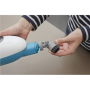 BLACK & DECKER , Steam mop , FSMH13E10-QS , Power 1300 W , Water tank capacity 0.38 L , White/Blue