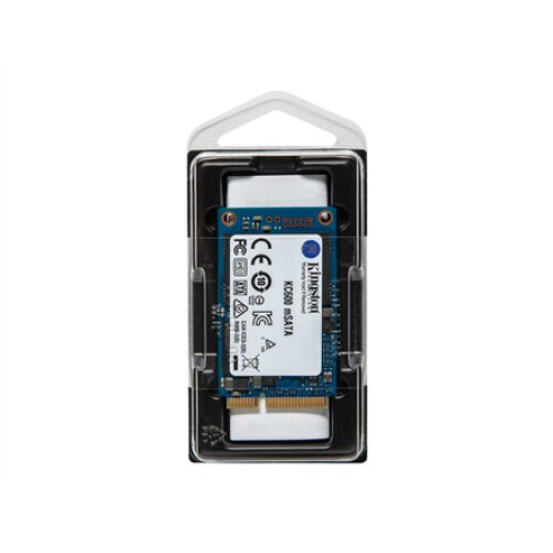 Kingston , KC600 , 1000 GB , Solid-state drive interface mSATA , Read speed 550 MB/s , Write speed 520 MB/s