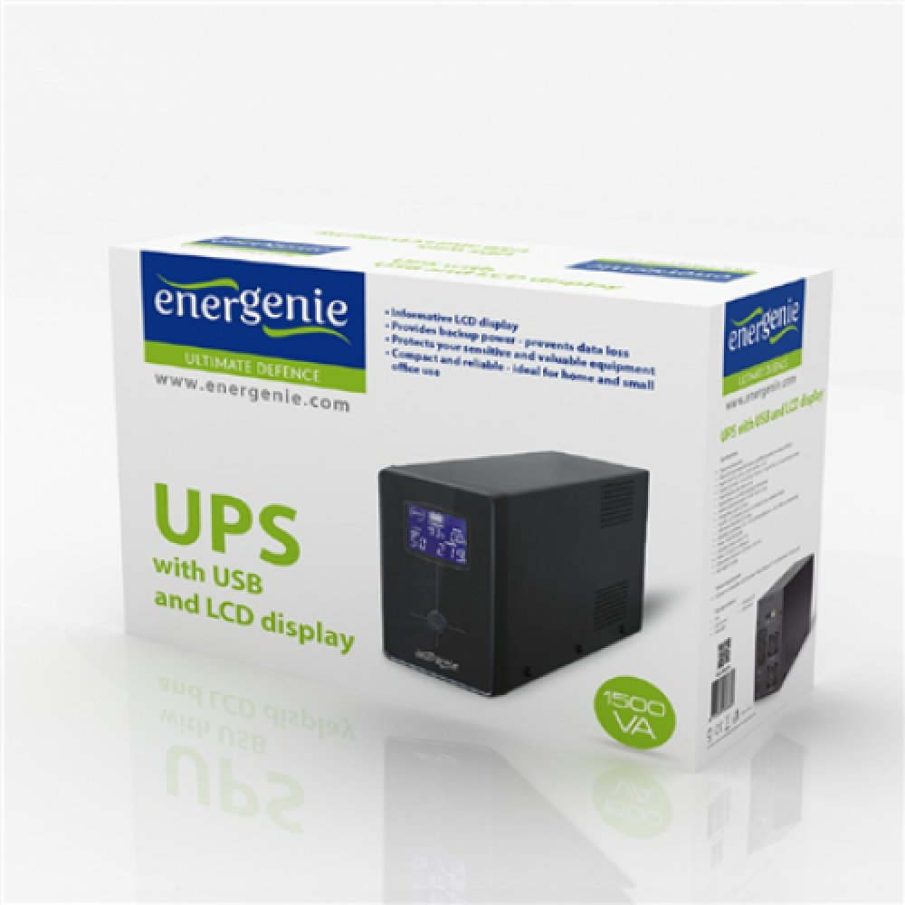 EnerGenie , UPS with USB and LCD display , EG-UPS-036 , 3000 VA , 1800 W