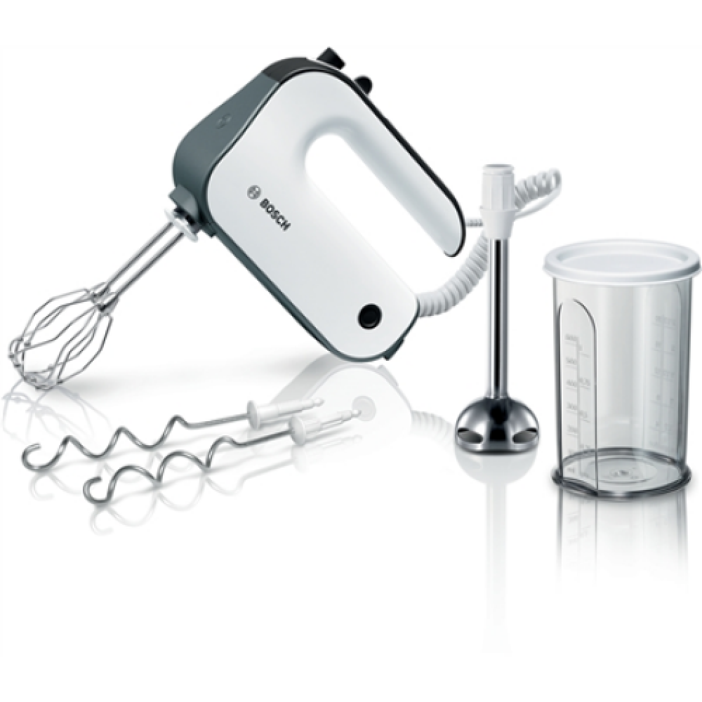 Bosch Hand Blender MFQ49700 Hand Blender 850 W Number of speeds 5 White/Dark Silver