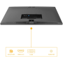 AOC 24B3QA2 , 24 , IPS , FHD , 16:9 , 120 Hz , 1 ms , 1920 x 1080 pixels , 300 cd/m² , HDMI ports quantity 1 , Black