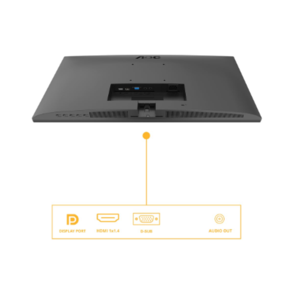 AOC 24B3QA2 , 24 , IPS , FHD , 16:9 , 120 Hz , 1 ms , 1920 x 1080 pixels , 300 cd/m² , HDMI ports quantity 1 , Black