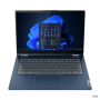 Lenovo ThinkBook 14s Yoga (Gen 2) Blue, 14 , IPS, Touchscreen, FHD, 1920x1080, Gloss, Intel Core i5, i5-1235U, 16 GB, DDR4-3200, SSD 256 GB, Intel Iris Xe Graphics, No Optical drive, Windows 11 Pro, 802.11ax, Bluetooth version 5.2, Keyboard language Engli