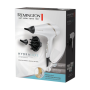 Remington , Hair dryer , AC8901 HYDRAlux , 2300 W , Number of temperature settings 3 , Ionic function , Diffuser nozzle , White